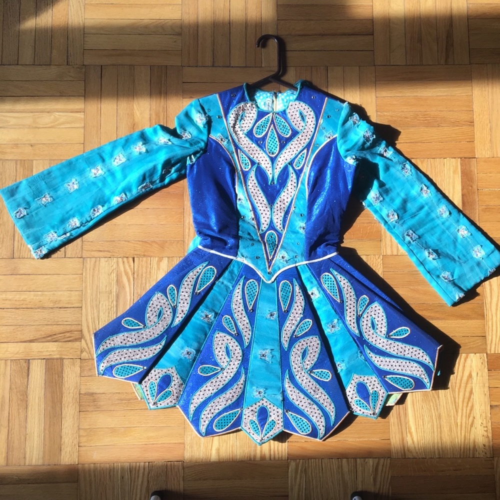 Irish Step Dancing Solo Dress, Handmade